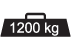 1200 kg