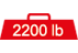 2200 lb