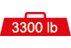 3300 lb